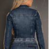 JAQUETA JEANS MÁXI LOGO MARIA GUEIXA - Imagem 4