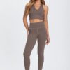 LEGGING CINTURA ALTA COM BOLSO PREMIUM RIOHUG CASTANHO RIO YOGA