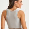TOP CROPPED TRILOBAL ADAPTIV CAJUBRASIL - Imagem 5