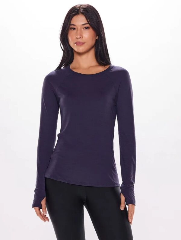 CAMISETA MANGA LONGA LISA ESSENTIALS BODY FOR SURE - Imagem 6