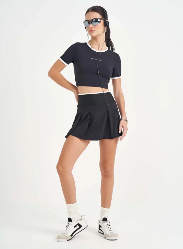BLUSA COLCCI FEMININA SLIM CONTRAST - Imagem 3