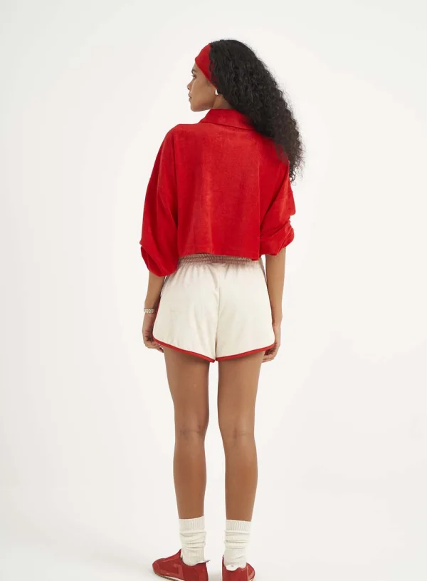 BLUSAO COLCCI VERMELHO SPARKLY - Imagem 4