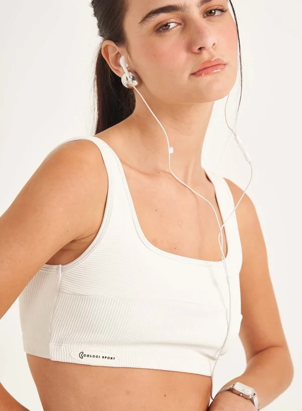 TOP SLIM MEDIUM CANELADO COLCCI - Imagem 2
