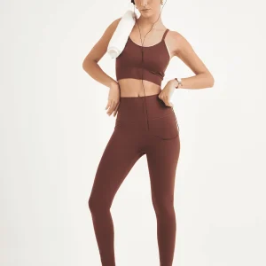 LEGGING PERFECT FIT MARROM VOSTOK COLCCI