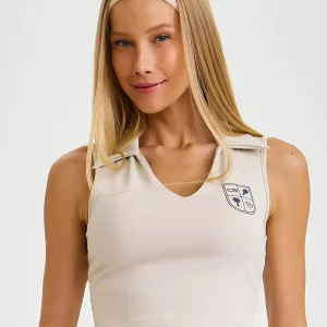 TOP CROPPED PRO COM GOLA CAJUBRASIL